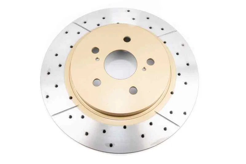 DBA DBA2702X, 04-06 Lexus RX330 Front Drilled & Slotted Street Series Rotor