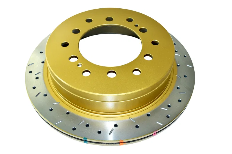 DBA DBA42737XS, 10+ Toyota 4Runner/FJ Cruiser Rear Drilled and Slotted 4000 Series Rotor