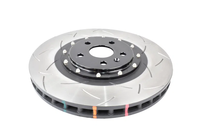 DBA DBA53940BLKS, 19+ Chevrolet Camaro ZL1 (w/ NAS Nuts) 5000 Series Black Hat T3 Slotted KP Brake Rotor - Black