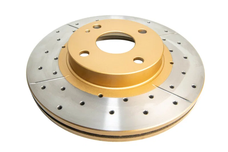 DBA DBA533X, 98 Mazda Protege (Front Caliper Cast No. 22-14) 1.8L Front Drilled & Slotted Street Series Rotor