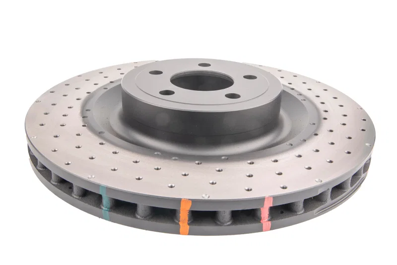 DBA DBA42166XD, 2015 Ford Mustang (w/GT Performance Package/Brembo Brakes) Front 4000 Series Drilled Rotor