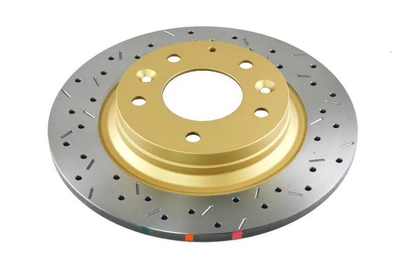 DBA DBA42951XS, 06-15 Ford Fusion Rear 4000 Series Drilled & Slotted Rotors