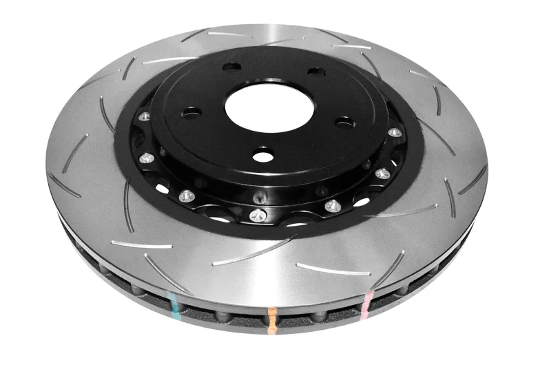 DBA DBA52532BLKS, 06-10 Jeep Grand Cherokee SRT8 5000 Series Uni-Directional Slotted Front Rotor w/Black Hat