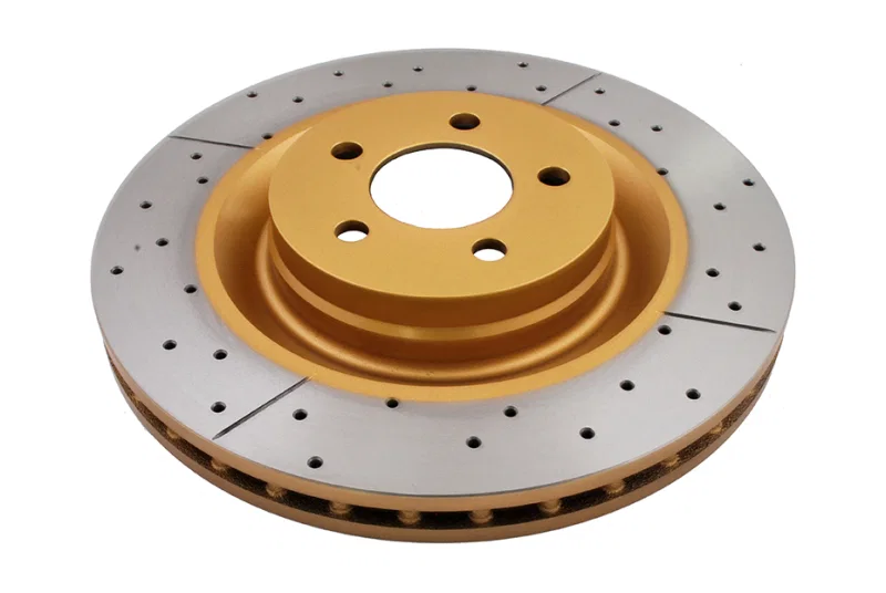 DBA DBA2444X, 08-15 Dodge Challenger SRT-8 Front Drilled & Slotted Street Series Rotor