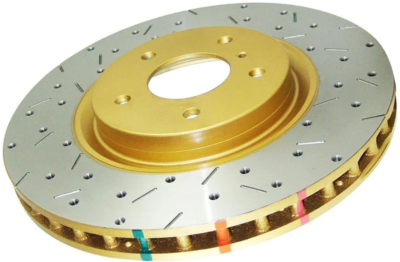 DBA DBA42054XS, 06-10 Hummer H3 Front 4000 Series Drilled & Slotted Rotor