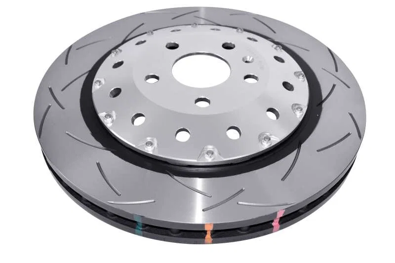 DBA DBA53004SLVS, 06-17 Audi RS3 4V Sedan 5000 Fully Assembled 2-Pc Silver Hat T3 Slot Rotor