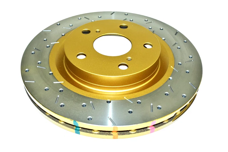 DBA DBA42709XS, 13-19 Lexus ES300h Front 4000 Series Drilled & Slotted Rotor