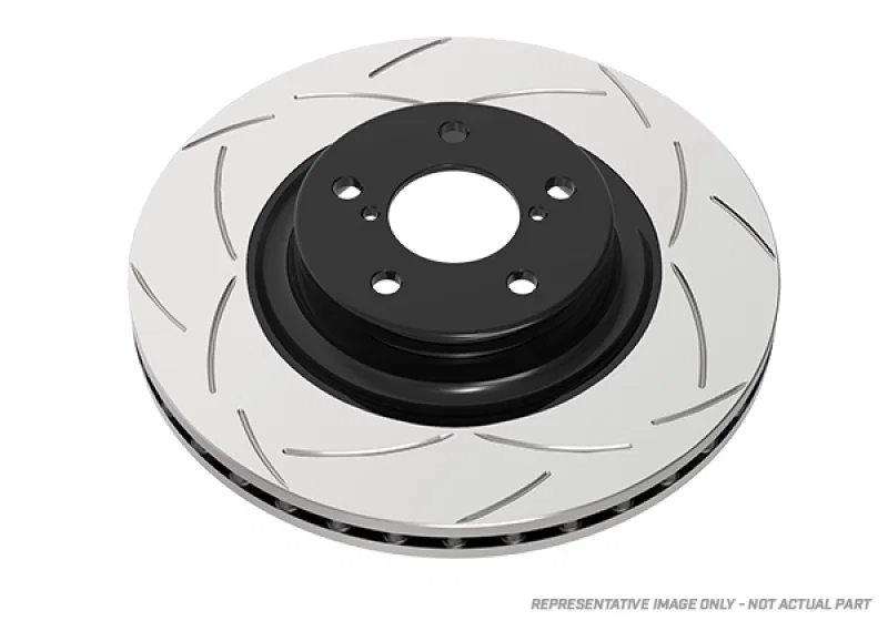 DBA DBA2124S, 11-13 Ford Mustang GT Front Slotted Street Series Rotor