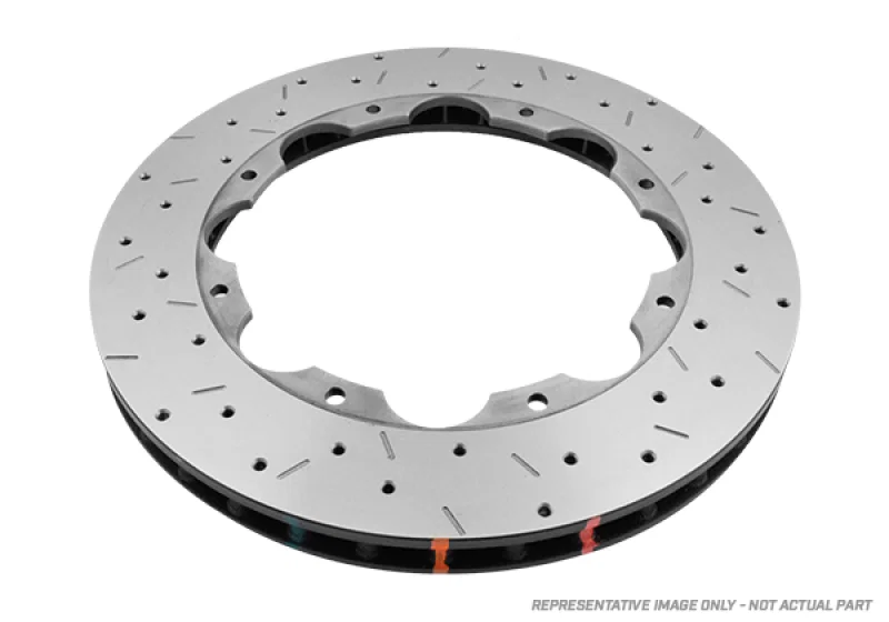DBA DBA5069.1XS, 94-04 Ford Mustang (Cobra Models) Front 5000 Series Drilled & Slotted Ring