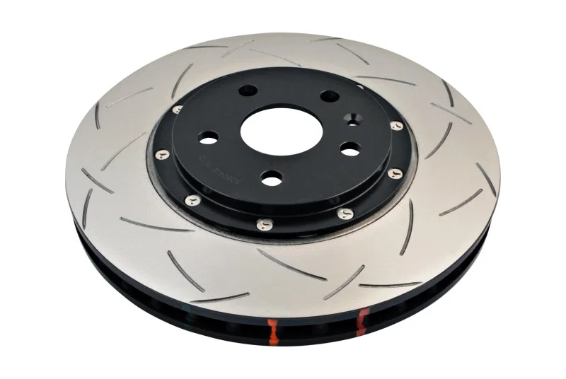 DBA DBA52604BLKS, 2010+ Camaro V8 SS Front Slotted 5000 Series 2 Piece Rotor Assembled w/ Black Hat