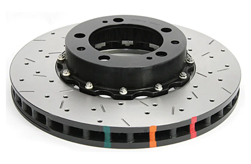 DBA DBA52390BLKXS, 95-97 Porsche 911 Carrera Front T3 5000 Series Uni-Directional Slotted Rotor w/ Black Hat