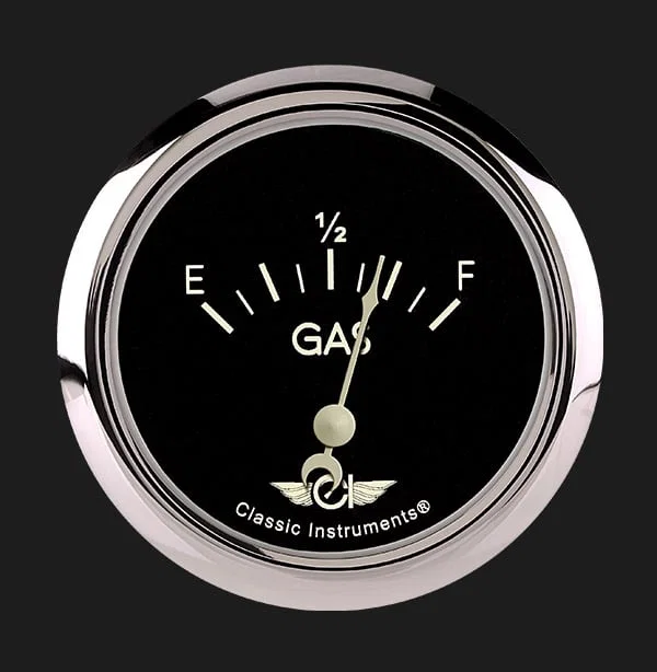 Classic Instruments CL212SRC, Series 2-5/8" Fuel Level Gauge