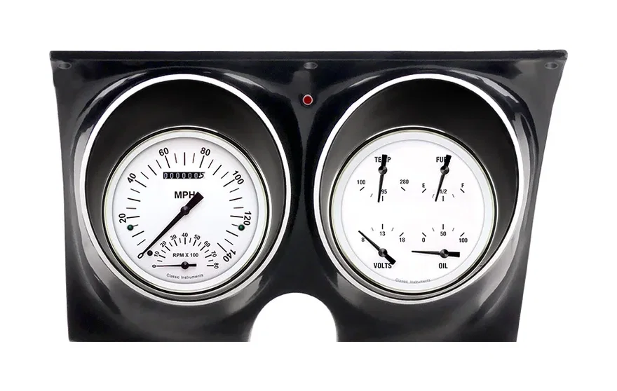 Classic Instruments CAM67WH-LS, White Hot Camaro 67-LS