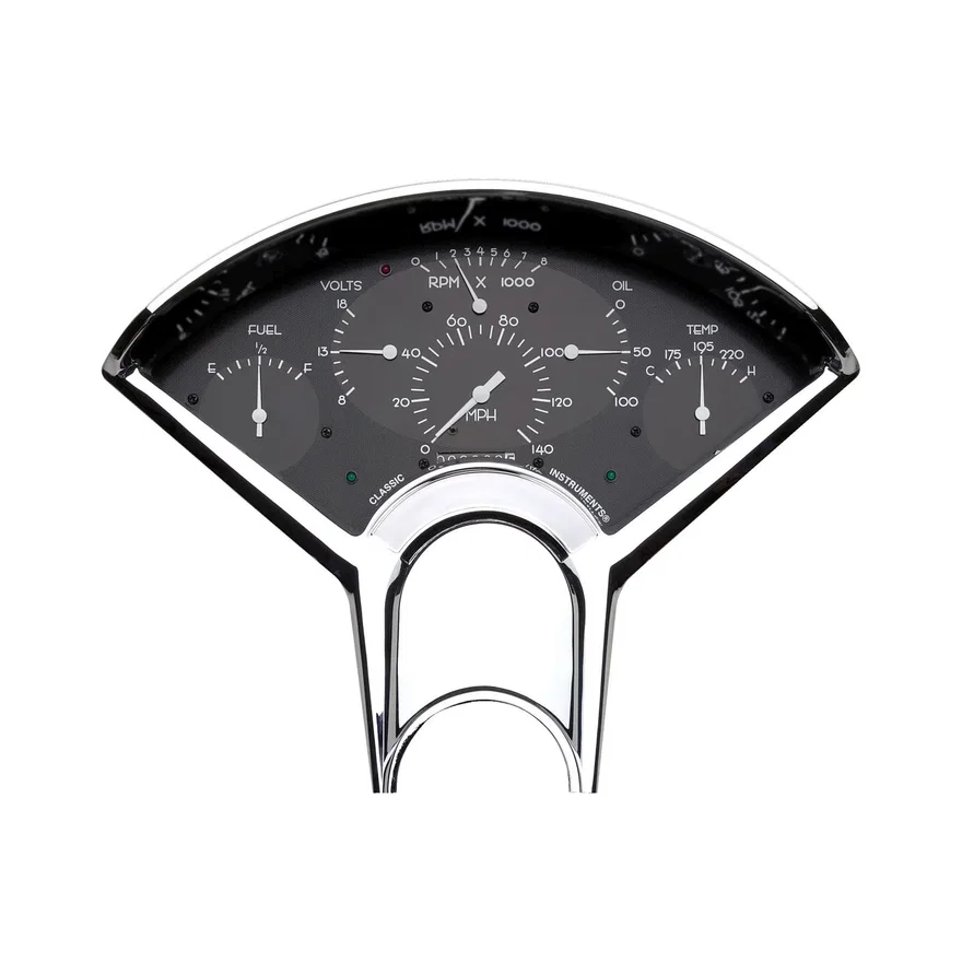Classic Instruments BE01BB, Bel Era Package Black for Chevrolet