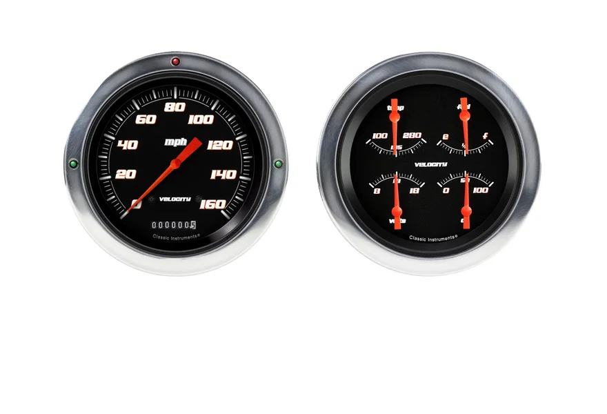 1954-55 Velocity Black Chevy Truck 5" Speed/Quad-LS