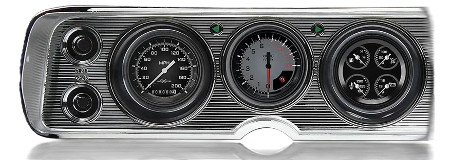 Classic Instruments CV64AXG-LS, AutoCross Gray 1964-65 Chevelle Package LS Sending Unit