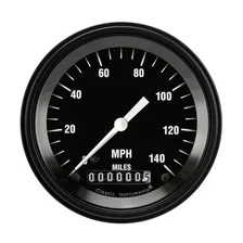 Hot Rod 3" Speedometer Gauge (140 MPH) image 1