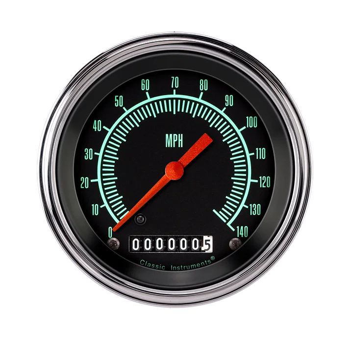 G/Stock 3" Speedometer Gauge (140 MPH)