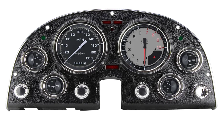 Classic Instruments CO63DAXG-LS, 1963-67 Corvette AutoCross Gray OLED LS