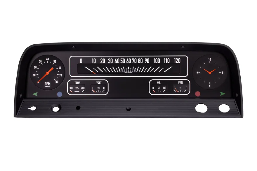 Classic Instruments CT64B, Truck Package Black