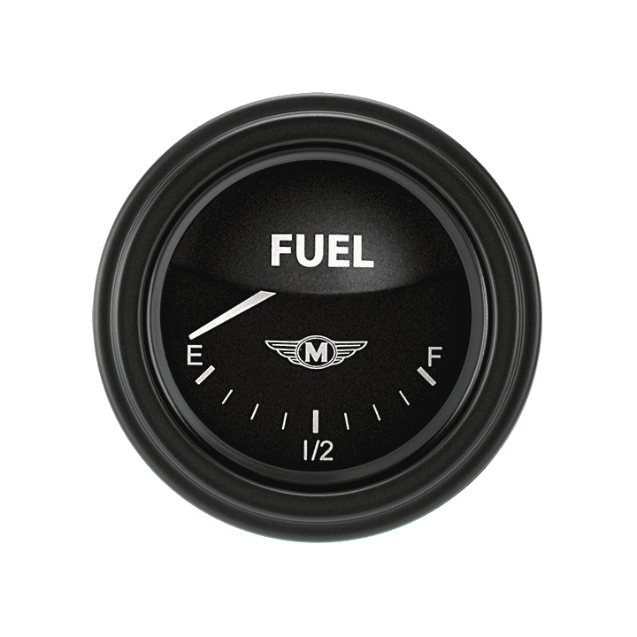 Classic Instruments MA14BLF, Moal Bomber 2-1/8" Fuel Level Gauge