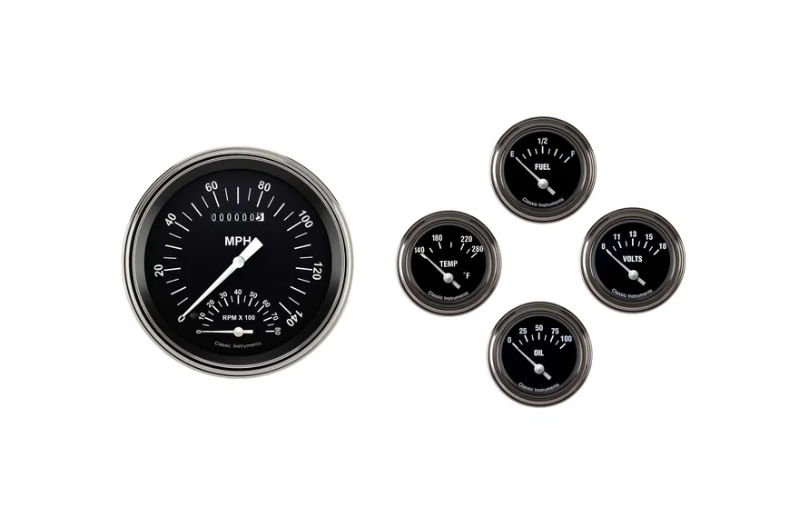 1957 - 1960 Ford Truck Gauge Set Hot Rod