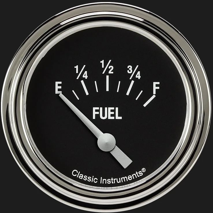 Classic Instruments HR209SLF, Hot Rod 2-5/8" Fuel Level Gauge