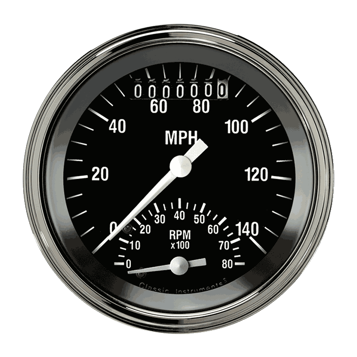 Hot Rod 3" Ultimate Speedometer Gauge