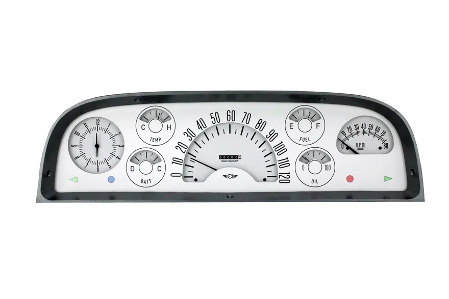 Classic Instruments CT60W, Truck Package White