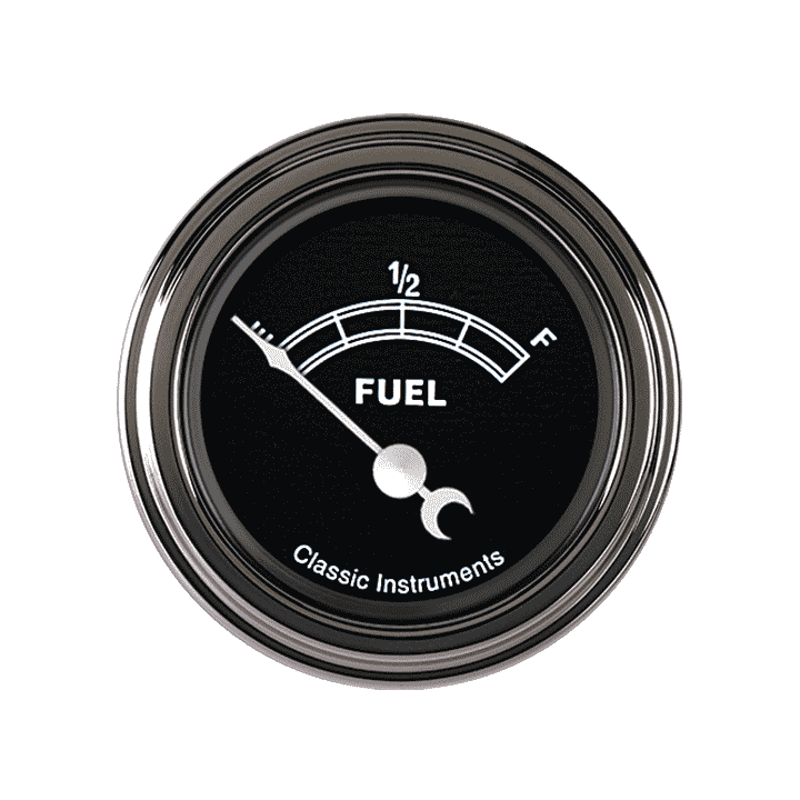 Classic Instruments TR09SLF, Traditional 2-1/8" Fuel Level Gauge