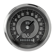 V8 Speedster 3-3/8" Speedometer Gauge image 1