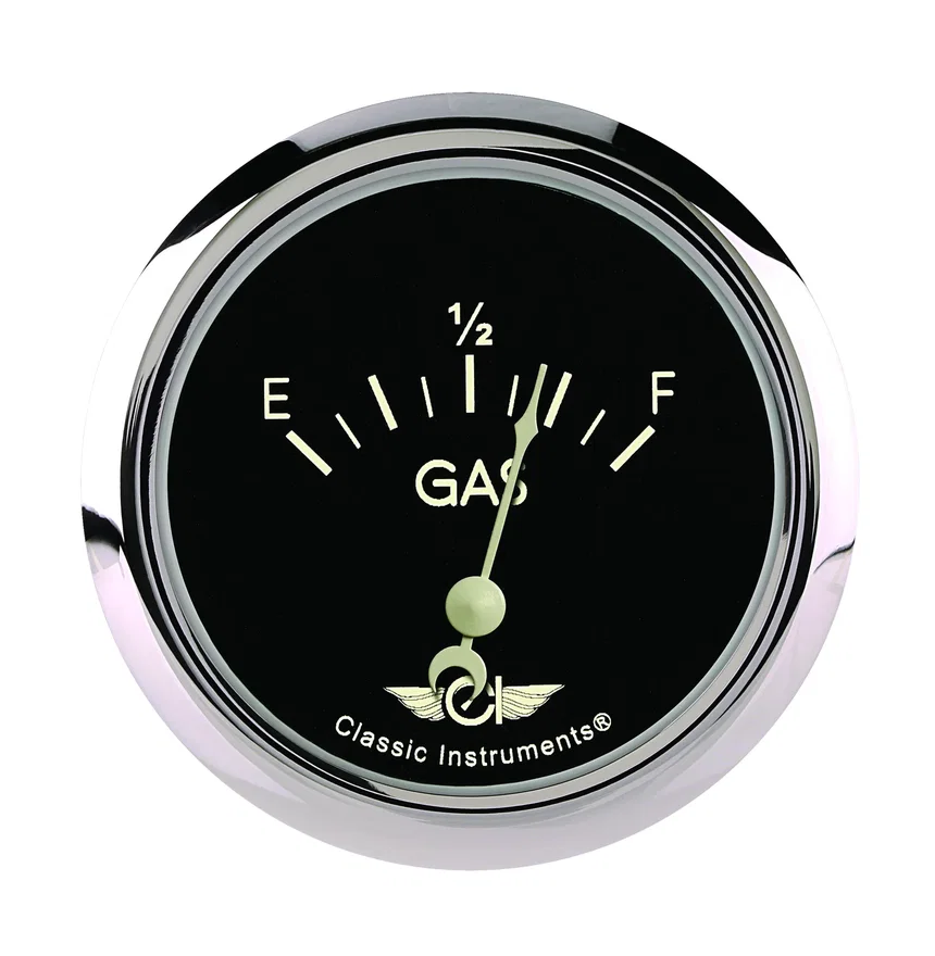 Classic Instruments CL209SRC, Series 2-5/8" Fuel Level Gauge