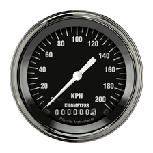 Hot Rod 3-3/8" Speedometer Gauge image 1