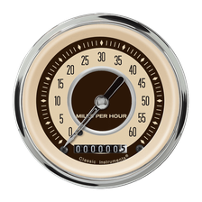 Nostalgia VT 3-3/8" Low Speed Speedometer Gauge image 1