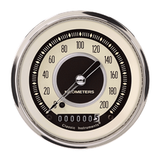 Nostalgia VT 3" Speedometer Gauge (200 KPH) image 1