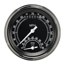 Traditional 3-3/8" Ultimate Speedometer Gauge image 1