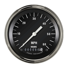 Hot Rod 3-3/8" Low Speed Speedometer Gauge image 1