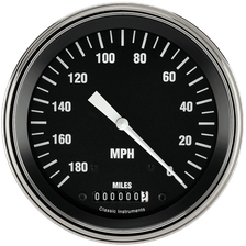 Hot Rod 4-5/8" Speedometer Gauge image 1