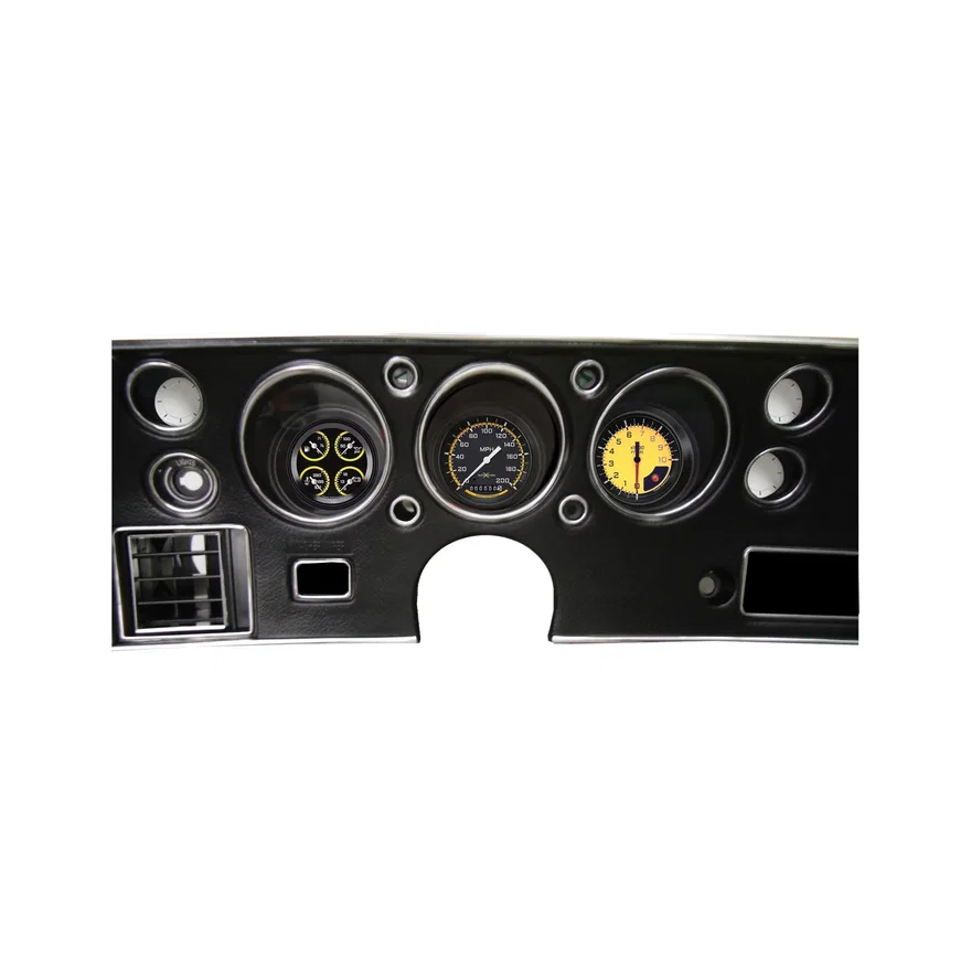 Classic Instruments CV70AXY, AutoCross Yellow 1970-72 Chevelle SS Package
