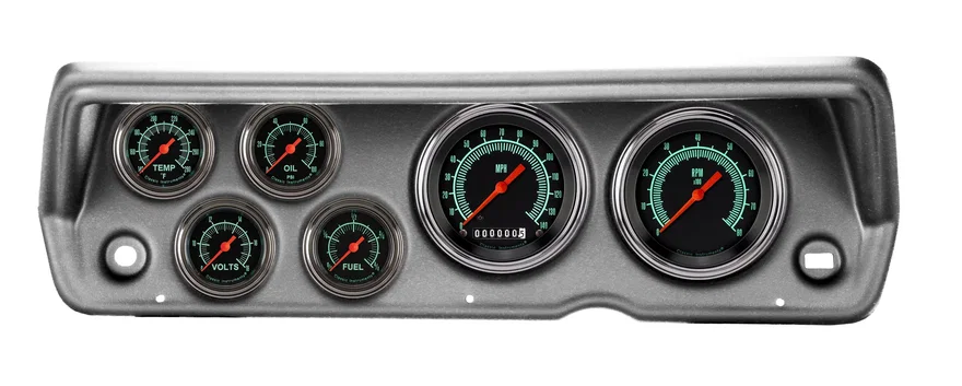 Classic Instruments CDDU70GS101BA, 1970-76 Duster G/Stock Full Sweep Six Gauge Set Mopar