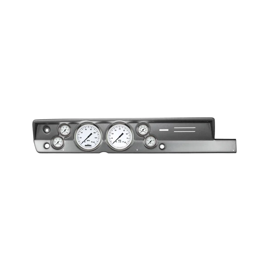 Classic Instruments CDPB67WH151BA, 1967-69 Plymouth White Hot Full Sweep 6 Gauge Set Mopar