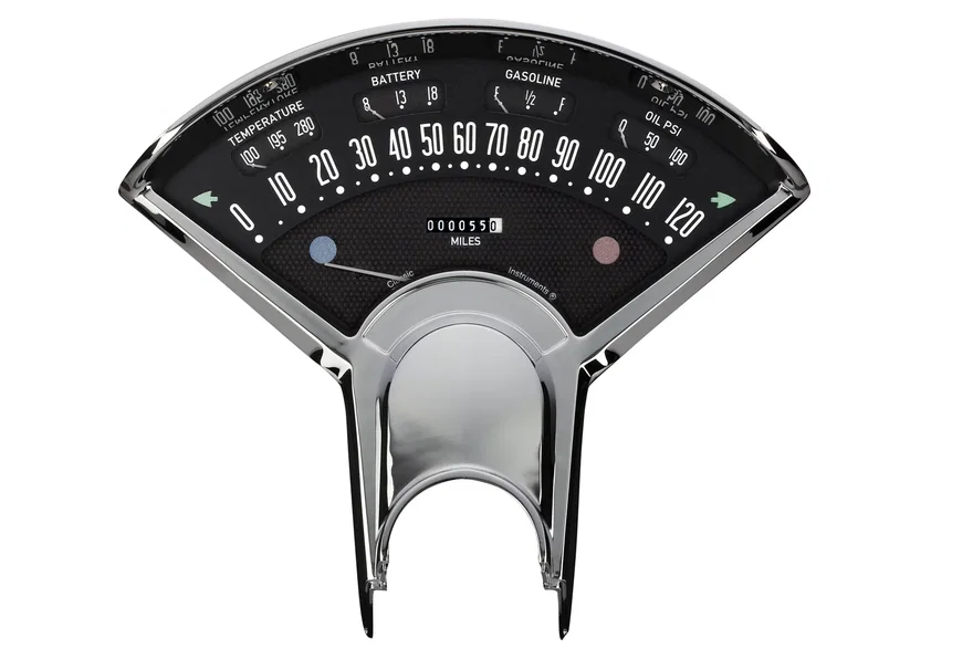 Classic Instruments BET00B, Bel Era III Black for Chevrolet