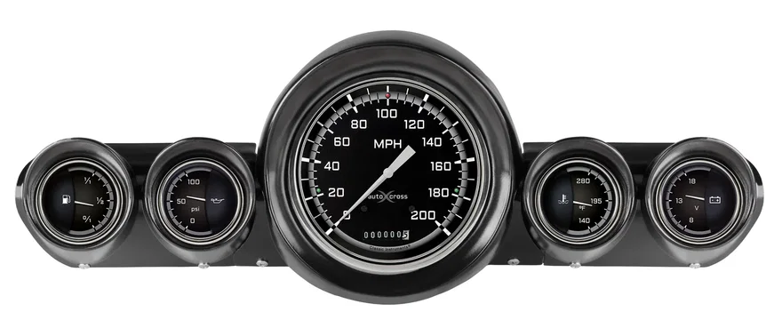 Classic Instruments CH59AXG54, AutoCross Gray 1959-60 Full-size Chevy