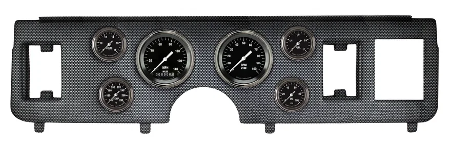 Classic Instruments CDMU79HR101CF, 1979-86 Mustang Hot Rod Six Gauge Set Ford
