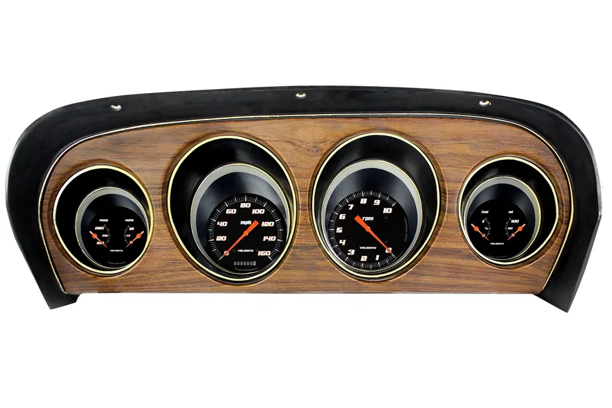Classic Instruments MU69VSB, Velocity Black 1969-70 Mustang