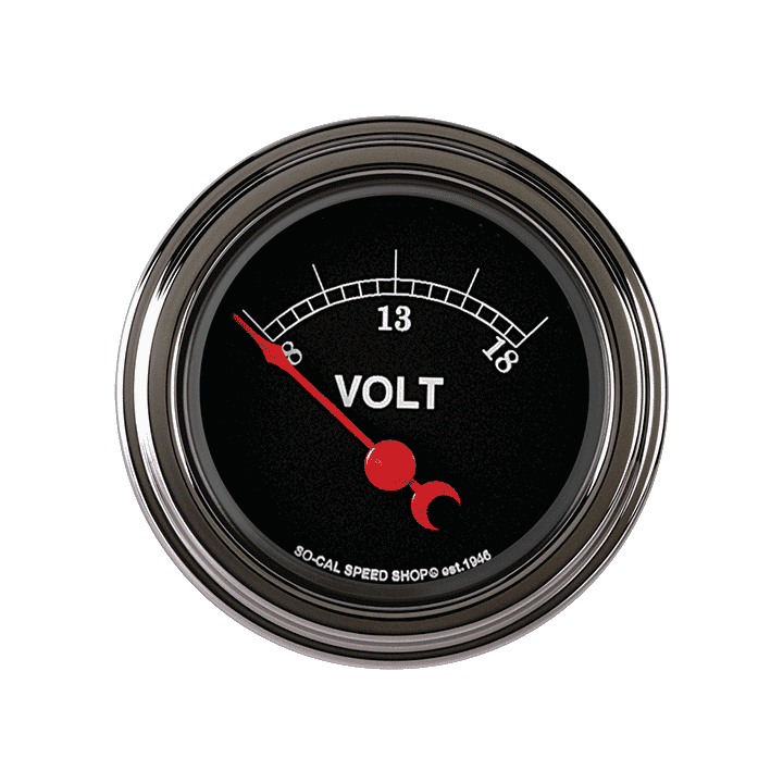 So-Cal 2-1/8" Volt Gauge