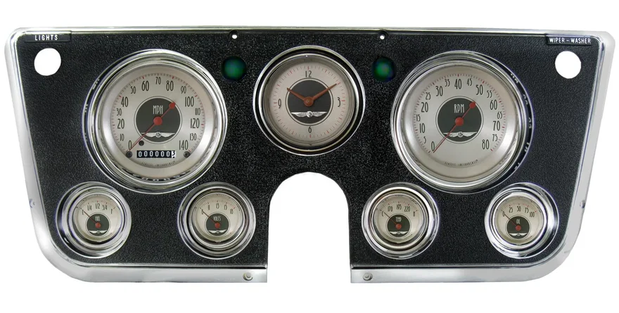 Classic Instruments CT67AN, All American Nickel 1967-72 Chevy Truck