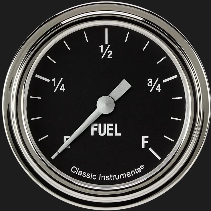 Classic Instruments HR309SLF, Hot Rod 2-5/8" Fuel Level Gauge