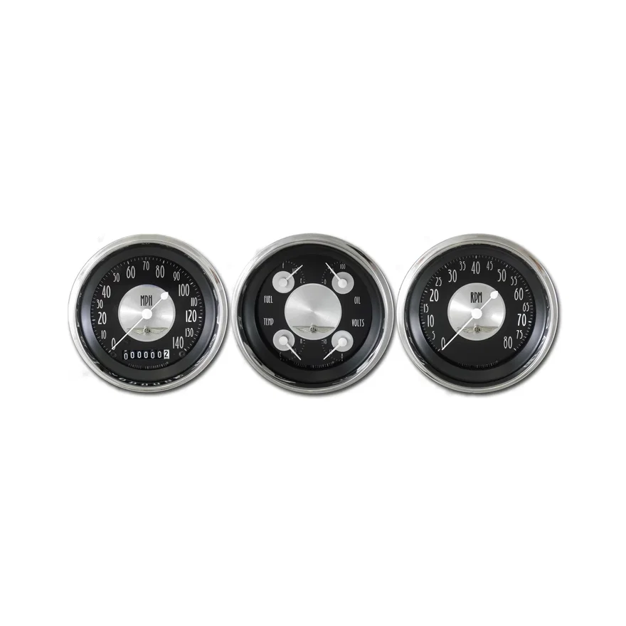 Classic Instruments AT03SHC, All American Tradition Three Gauge Set
