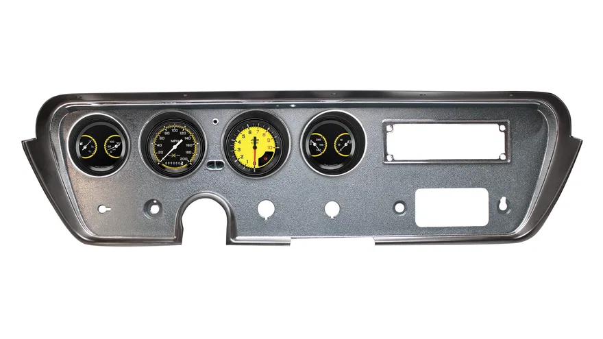 Classic Instruments PC66AXY05, AutoCross Yellow 1966-67 GTO